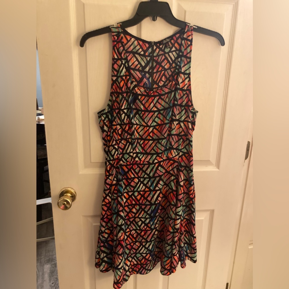 Multi Color A-line Dress